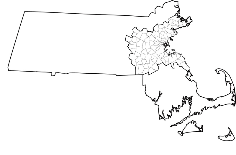 Map of Massachusetts